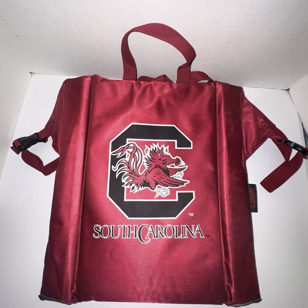 South Carolina Gamecocks Stadium Seat Cushion Logo Portable Bleacher Chair - Picture 2 of 11